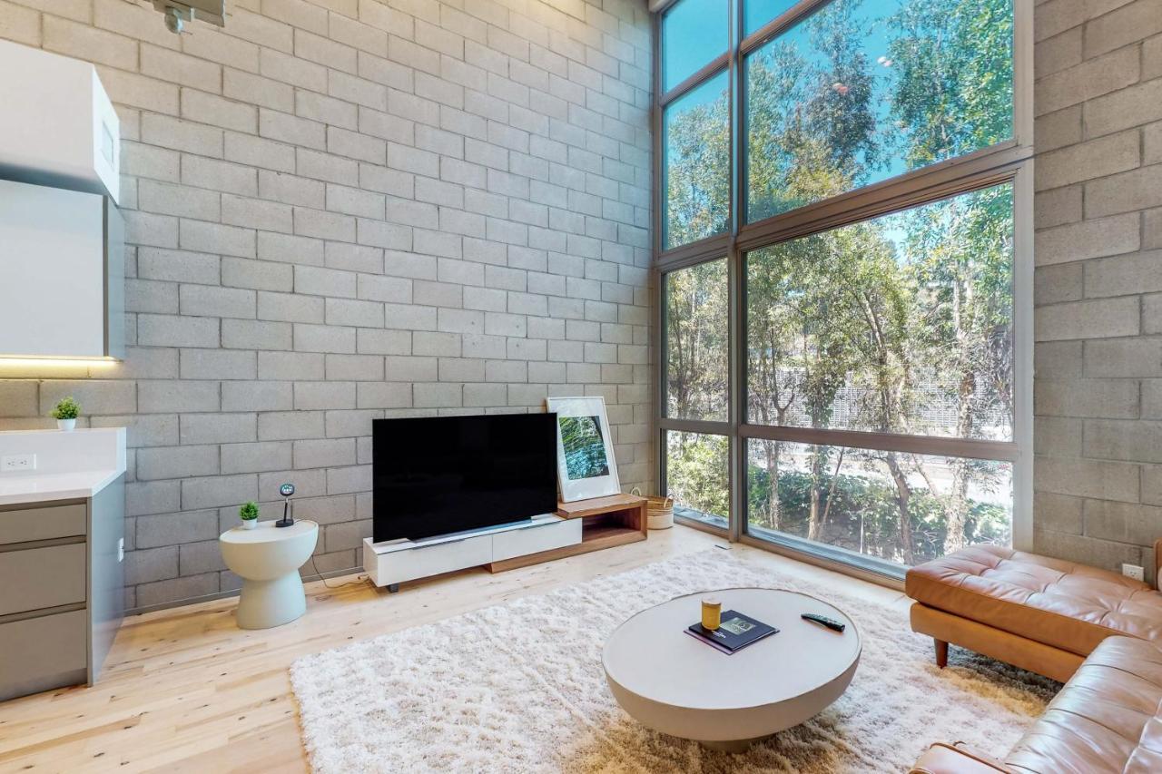 Modern Loft-Style Townhouse In Los Angeles Luaran gambar