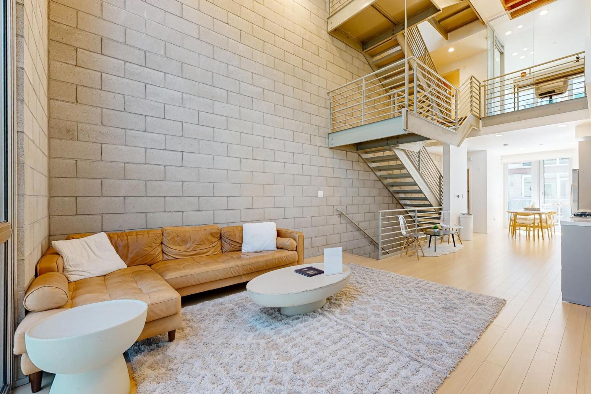 Modern Loft-Style Townhouse In Los Angeles Luaran gambar